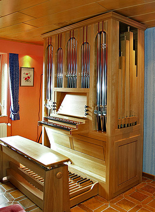 Mayer-Orgel in Junglinster, Luxemburg