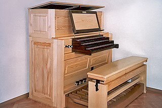 Mayer-Orgel in Junglinster, Luxemburg